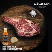 Jack Daniels 威士忌浸製 30日乾式熟成 M4+ 帶骨肉眼（Angus Pure）1公斤