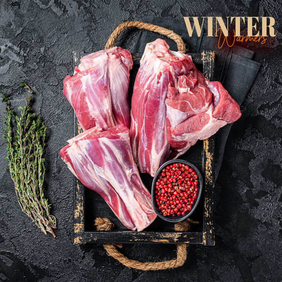 40% Off - Frozen Australian Lamb Shanks 2.4kg (4 Shanks)(ME20)