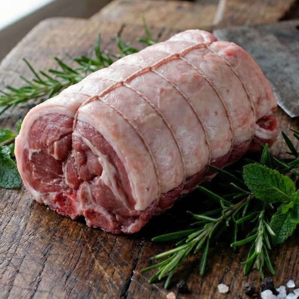 Frozen Thomas Foods Signature Bone-In Lamb Saddle ~1.6kg