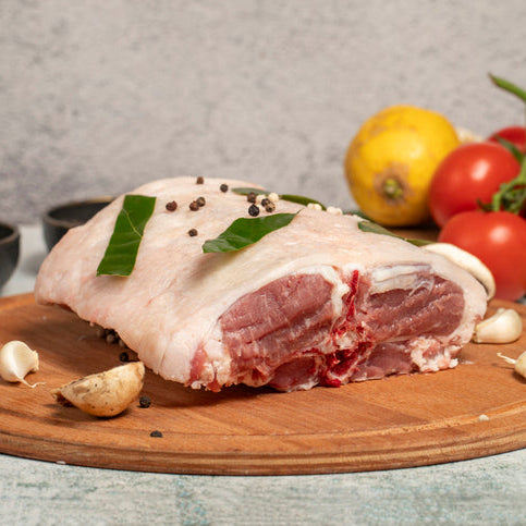 Frozen Thomas Foods Signature Whole Bone-In Lamb Saddle ~1.6kg