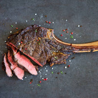 Chilled Black Angus M2-3 Tomahawk 600g