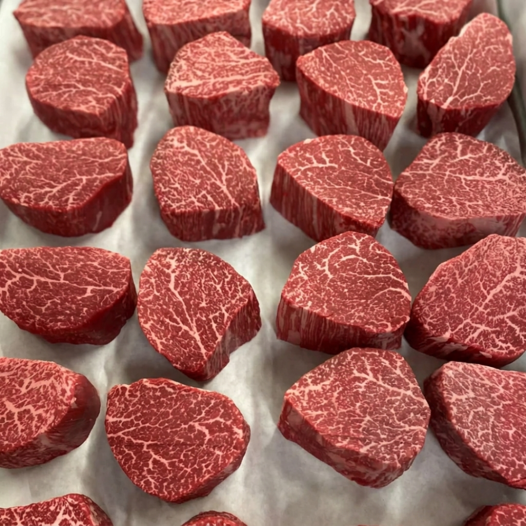 冰鮮和牛M4-5菲力牛扒1公斤（200克 x 5）