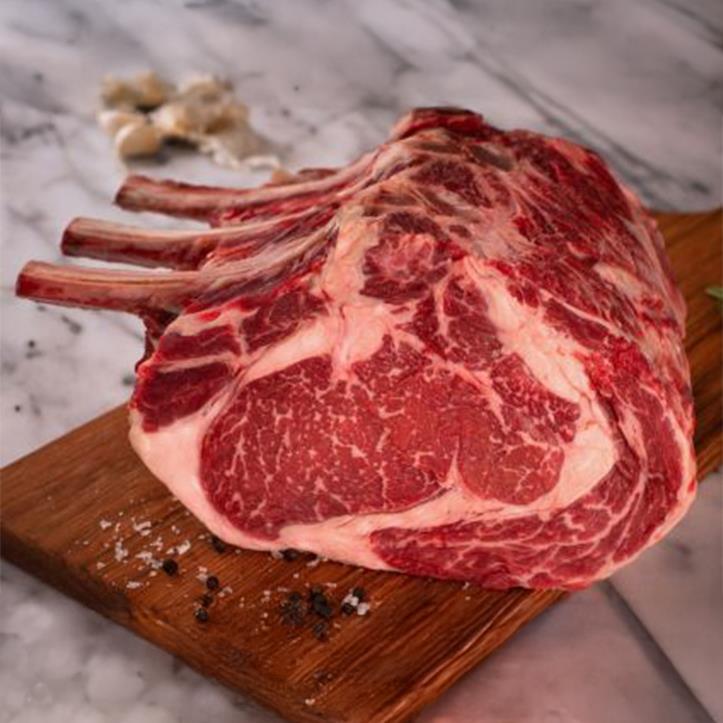 Chilled Wagyu M4+Bone-in Ribeye OP Rib Roast 4.0kg