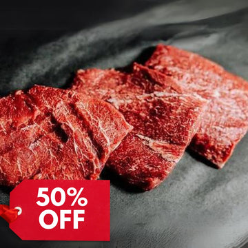 Chilled Black Angus Flat Iron Steak 250g x 4 (ME18)