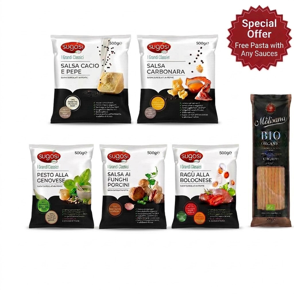 Special Offer - Organic Pasta & Artisan Sauce Bundle