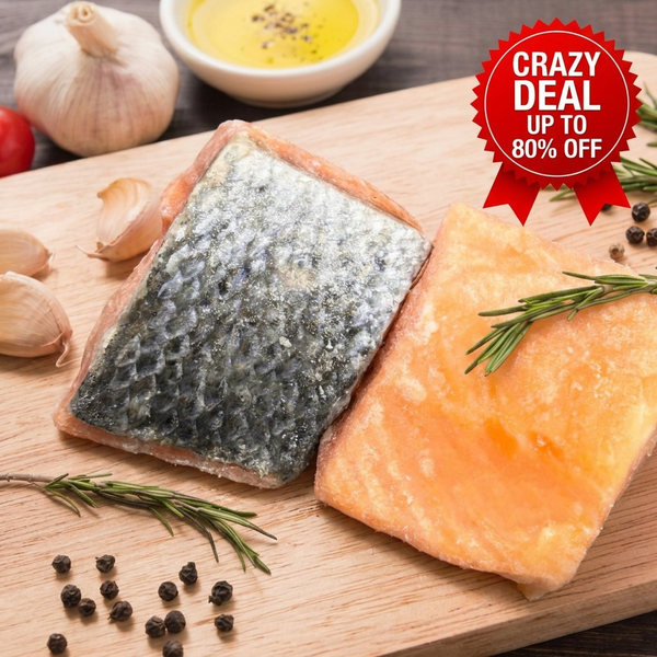 Frozen Norwegian Salmon Pieces - 1kg/5kg