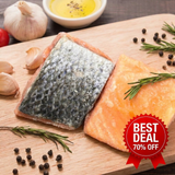 Frozen Norwegian Salmon Pieces - 1kg/5kg