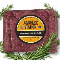 Frozen Grain Fed Wagyu Full Blood Beef Mince 1kg