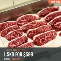 冰鮮和牛 M4-5 Picanha（臀蓋肉）牛排 1.5kg（5塊 x 300g）
