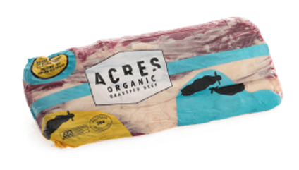 Acres Certified Organic Grass Fed Ribeye 1kg