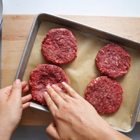 Frozen Flat Iron Burger - Make at Home Kit