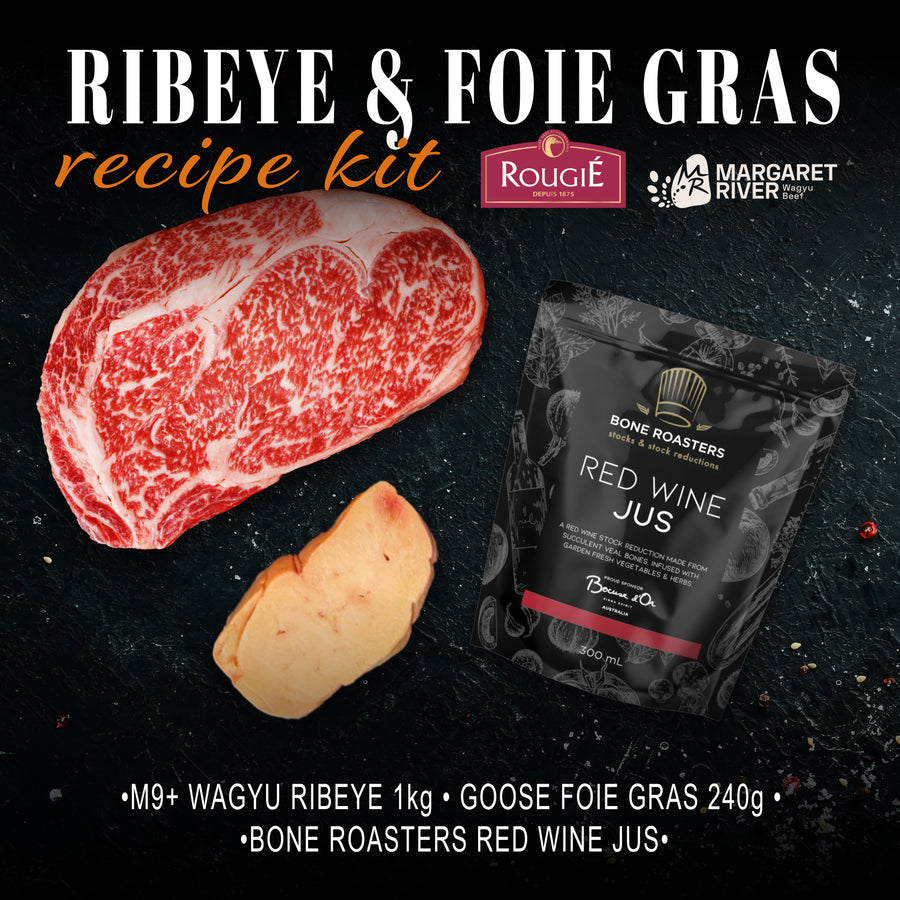 Chilled Wagyu M9+ Ribeye 1kg + FREE Gift Worth $300