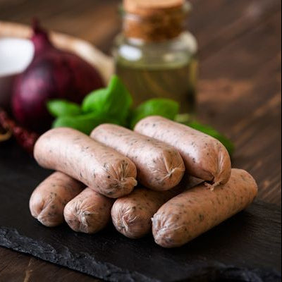 Frozen British Breakfast Pork Sausages 500g