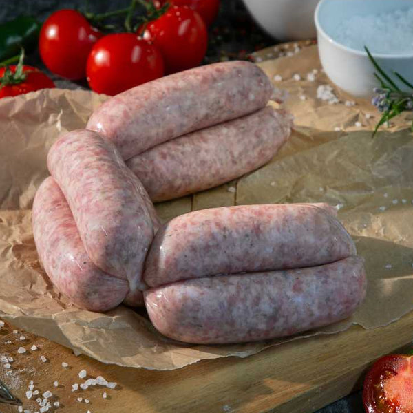 Frozen British Lincolnshire Pork Sausages 500g