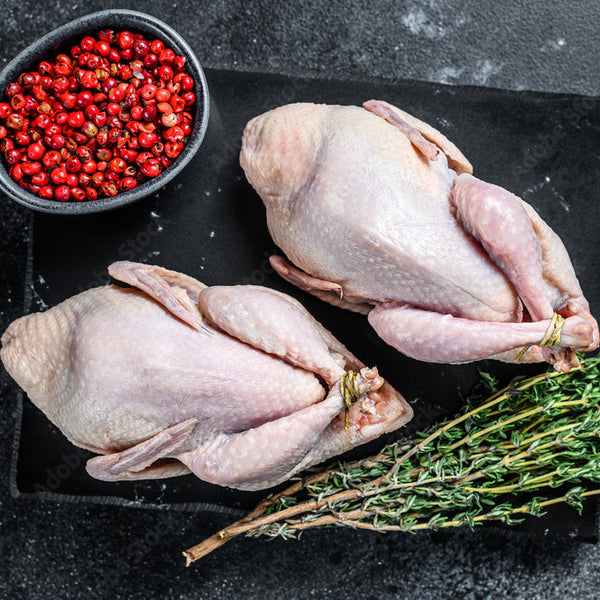 Frozen Prim's French Whole Quails 180g x 2