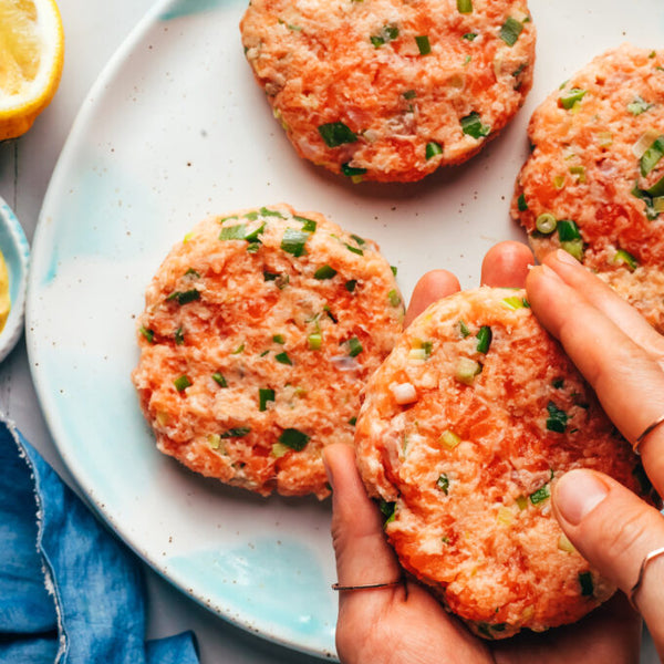 Frozen Tasmanian Salmon Burger 600g (4x150g)