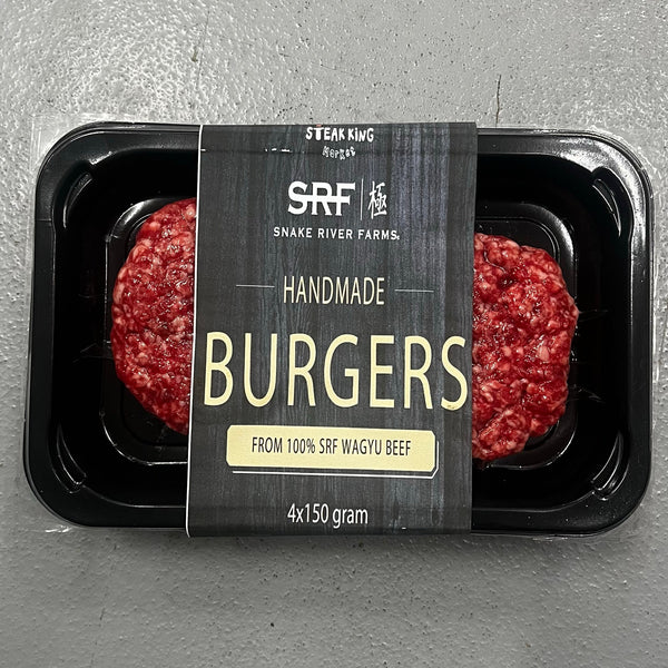 Frozen USDA Prime Burgers (4 x 150g)