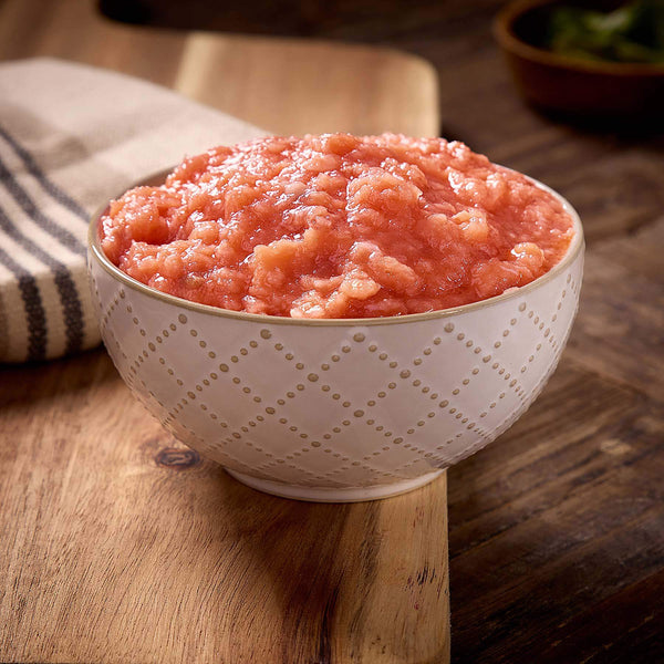 Frozen Tasmanian Sashimi Grade Salmon Mince 500g x 2