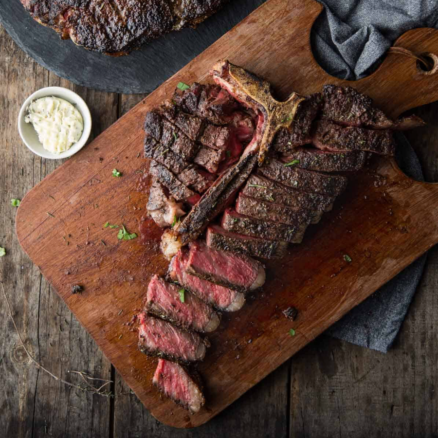 【半價優惠】冰鮮USDA PRIME T骨牛扒1公斤