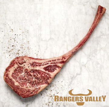 50% Off - Chilled Rangers Valley Wagyu M6-7 Tomahawk 1.6kg - 1.7kg