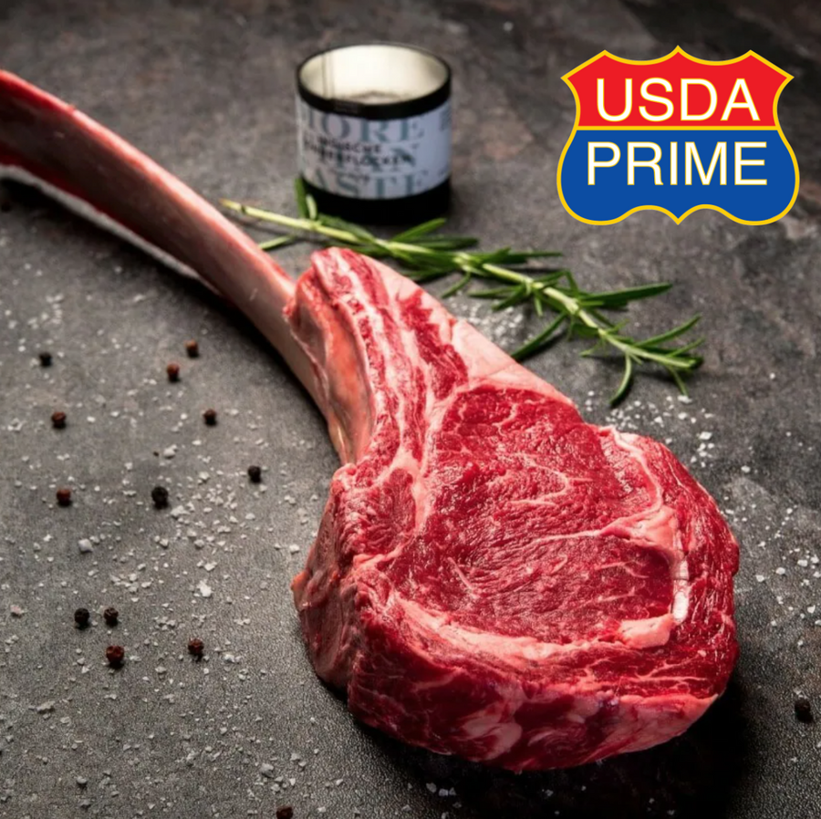 50% Off - Chilled USDA Prime Tomahawk 1.8Kg