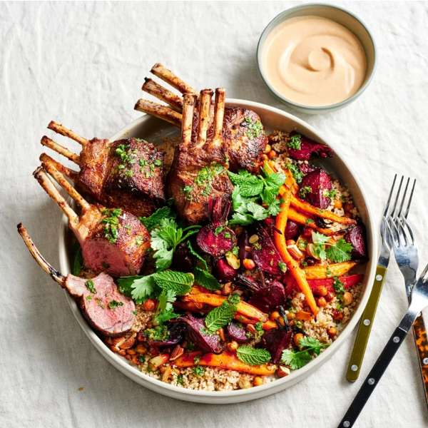 Chilled Thomas Foods Signature Bone-In Frenched Lamb Rack Cap Off - 900g