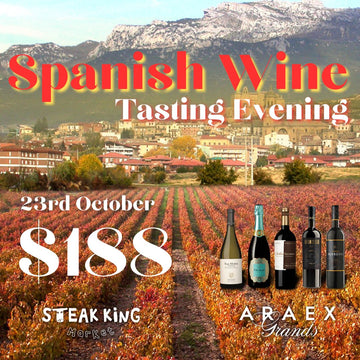 Spanish Wine Tasting Evening Thur  23 Oct @ Lasagna Factory