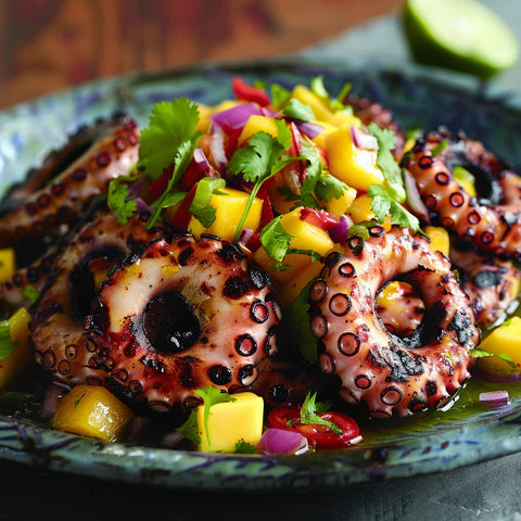Frozen Octopus Tentacles 260G by El Rey del Pulpo
