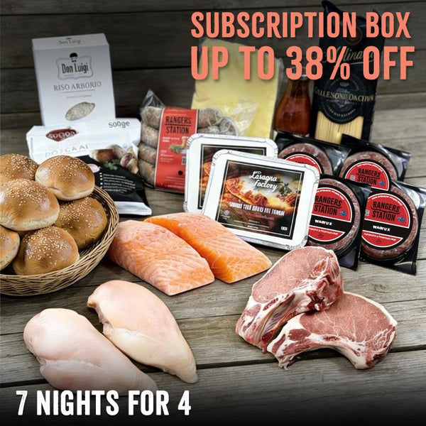 Family Essentials Subscription Box - 7 Nights for 4 People