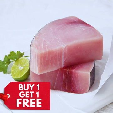 Frozen Swordfish Steaks 1kg Pack - Buy 1 Get 1 Free