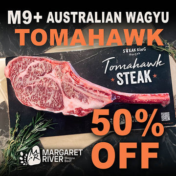 🔥50% Off - Frozen Wagyu M9 Tomahawk 600g x 2