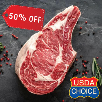 冰鮮USDA Choice帶骨肉眼牛扒1.2公斤