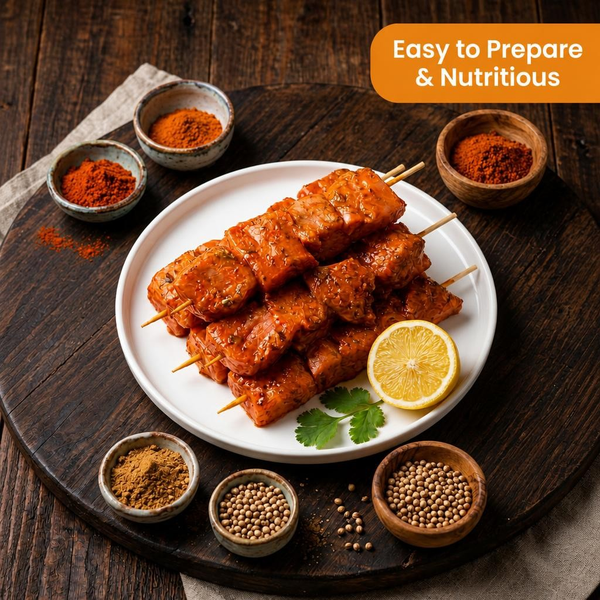 Peri Peri Tasmania Salmon Skewer 1kg (8-9 skewers)