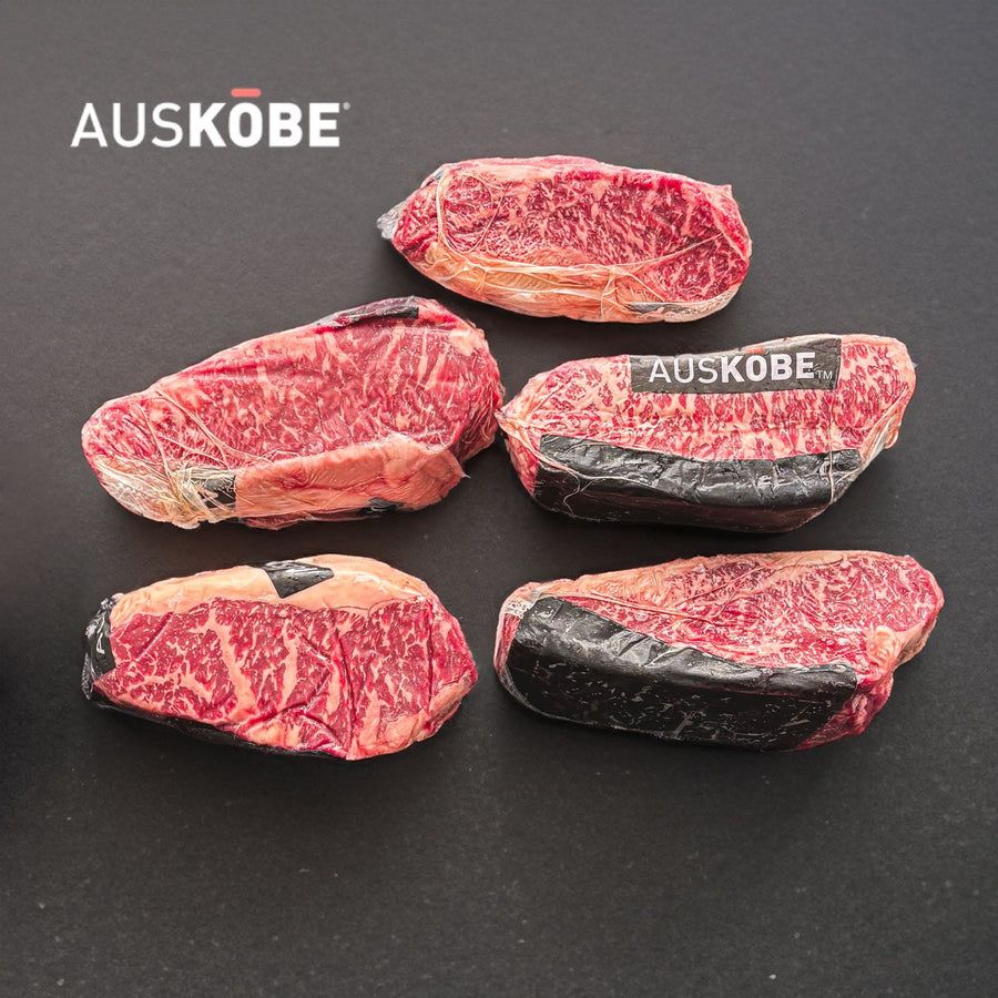 50% Off - Chilled Auskobe M9 Wagyu Striploin 2kg Whole Piece