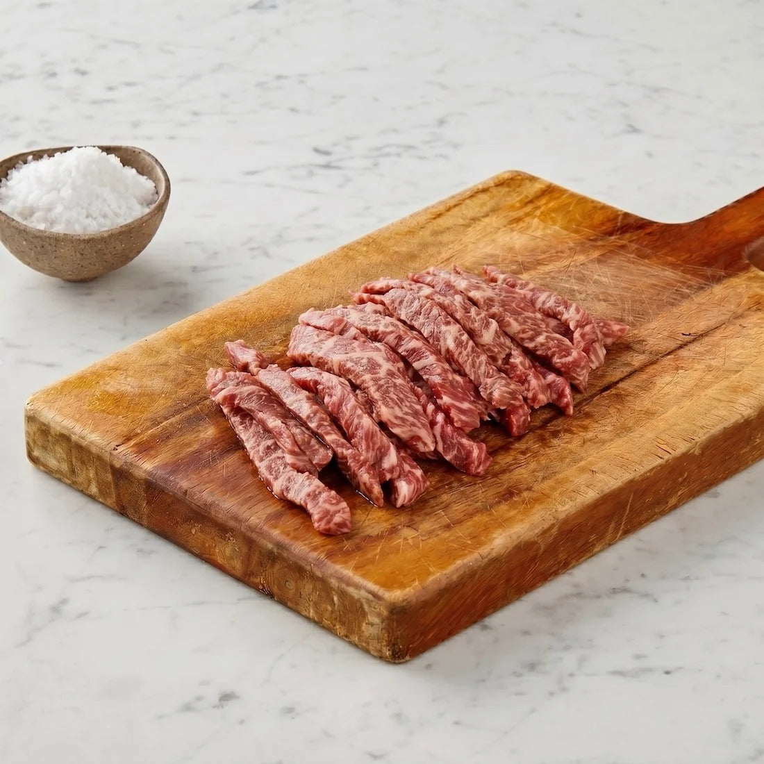 Frozen M9 Wagyu Tenderloin Beef Strips for Stroganoff 2 x 500g