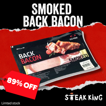 89% Off - Frozen Smoked Back Bacon from the Netherland 1kg (Max 2 per person)