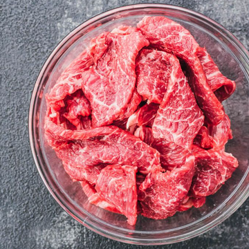 Frozen Wagyu Stir Fry Beef Strips 1kg