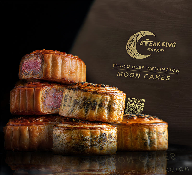 [Restocking Soon] Wagyu Beef Wellington Mooncakes (4x200g)