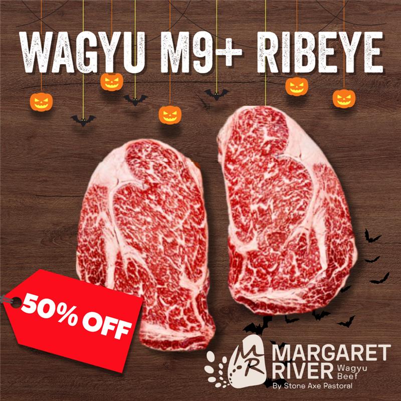 【半價】冰鮮M9+和牛肉眼扒（Tajima出品）