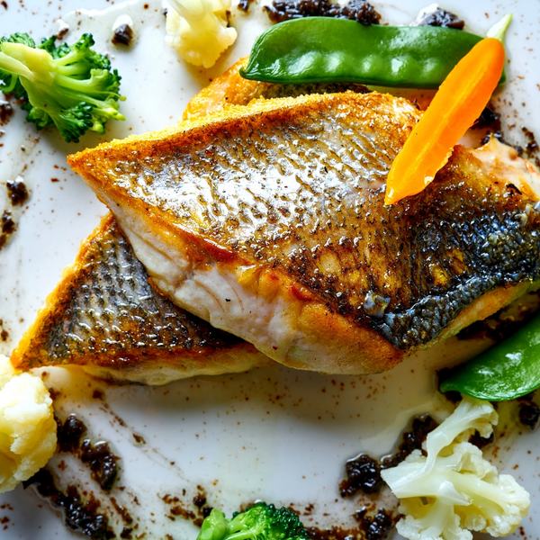 Frozen Black Seabass Fillets (4 x 150g)