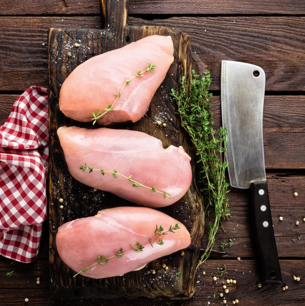 Frozen Barn Raised Chicken Breast Fillets 1kg