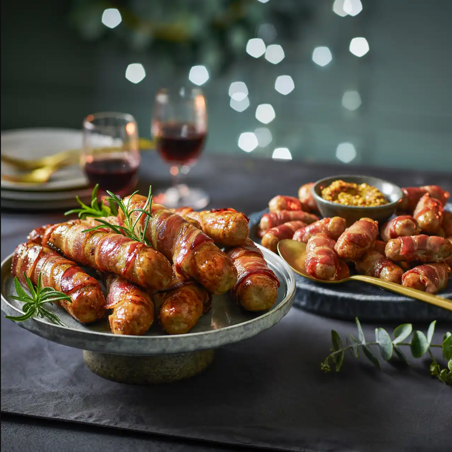 Frozen British Pigs in Blankets 1kg pack