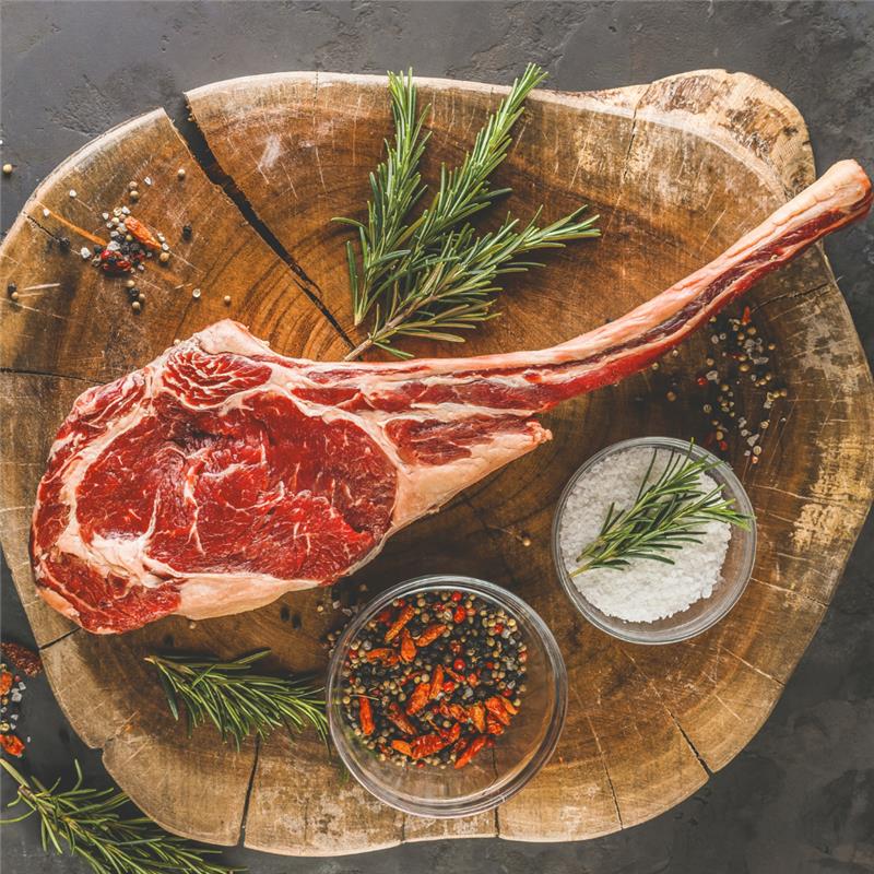 [WS May 26] Frozen Black Angus M1-2 Tomahawk 600g