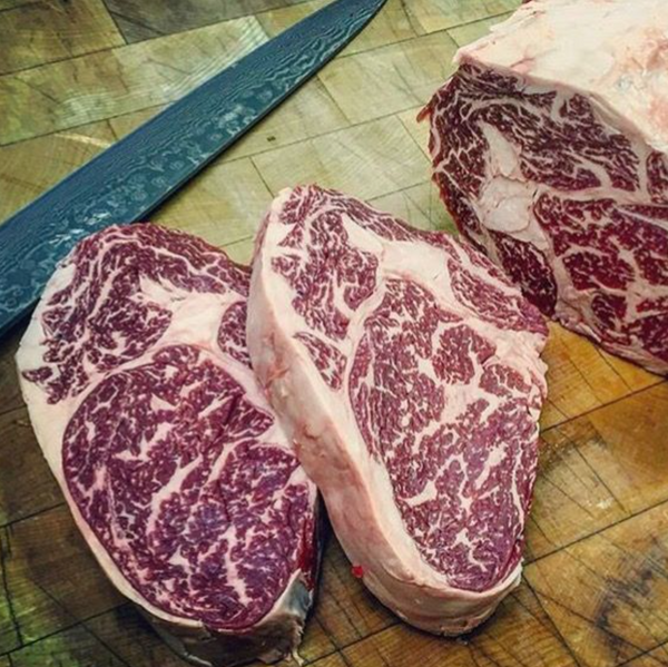 Frozen Dry Aged 45 Days Wagyu M9+ Ribeye 1kg