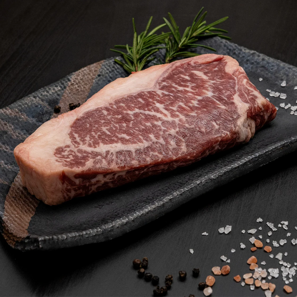 Frozen Dry Aged 45 Days Wagyu M9+ Striploin 1kg