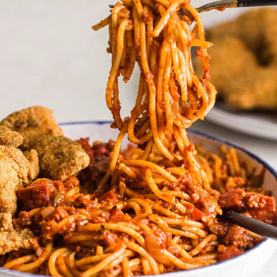 Frozen Square Spaghetti (alla Chitarra) 