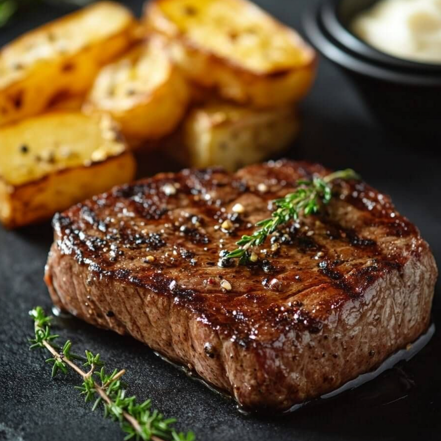 50% Off - Frozen Wagyu M3-4 Flat Iron Steaks - 4 X 250G (1kg)