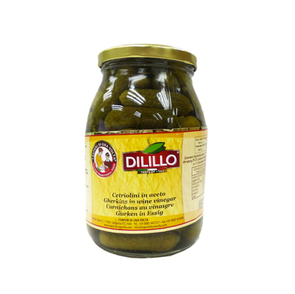 Gherkins in White Vinegar "Dilillo" 950g