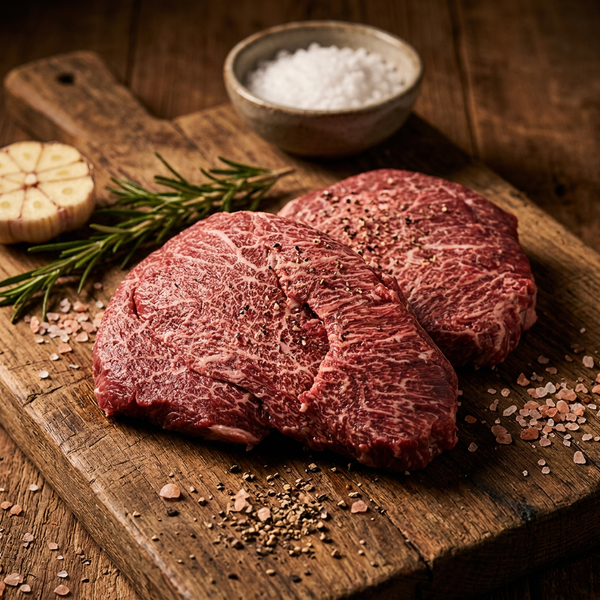 Frozen Angus Pure M9+ grain fed Beef Cheeks 850g (2 pieces)