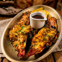 Gigantic Tiger Prawns 1kg (3 x 340g/piece) - Frozen Wild Catch Myanmar